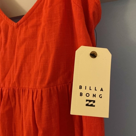 Billabong Red Maxi Dress - Picture 3 of 4